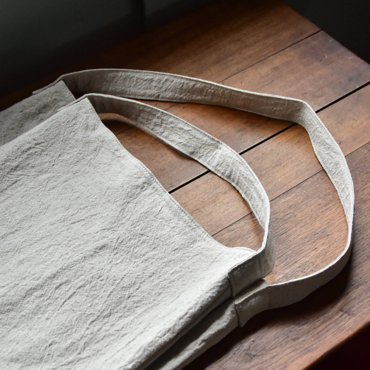 【HYBRID LINEN】Tote L / トート L