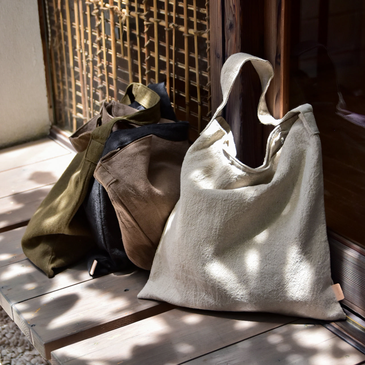 【HYBRID LINEN】Tote M / トート M