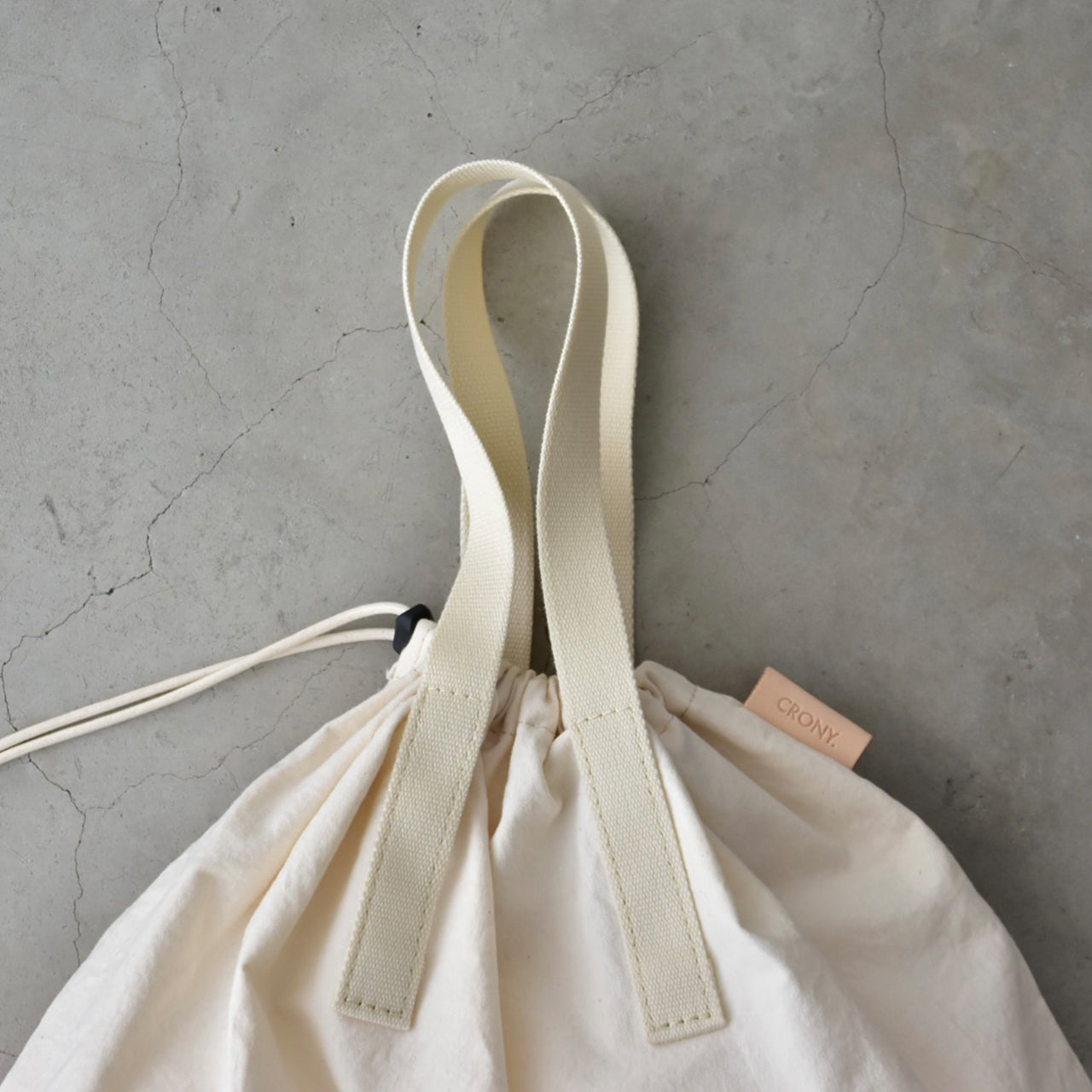 【ZAZA CLOTH】KINCHAKU TOTE M / 巾着トート M