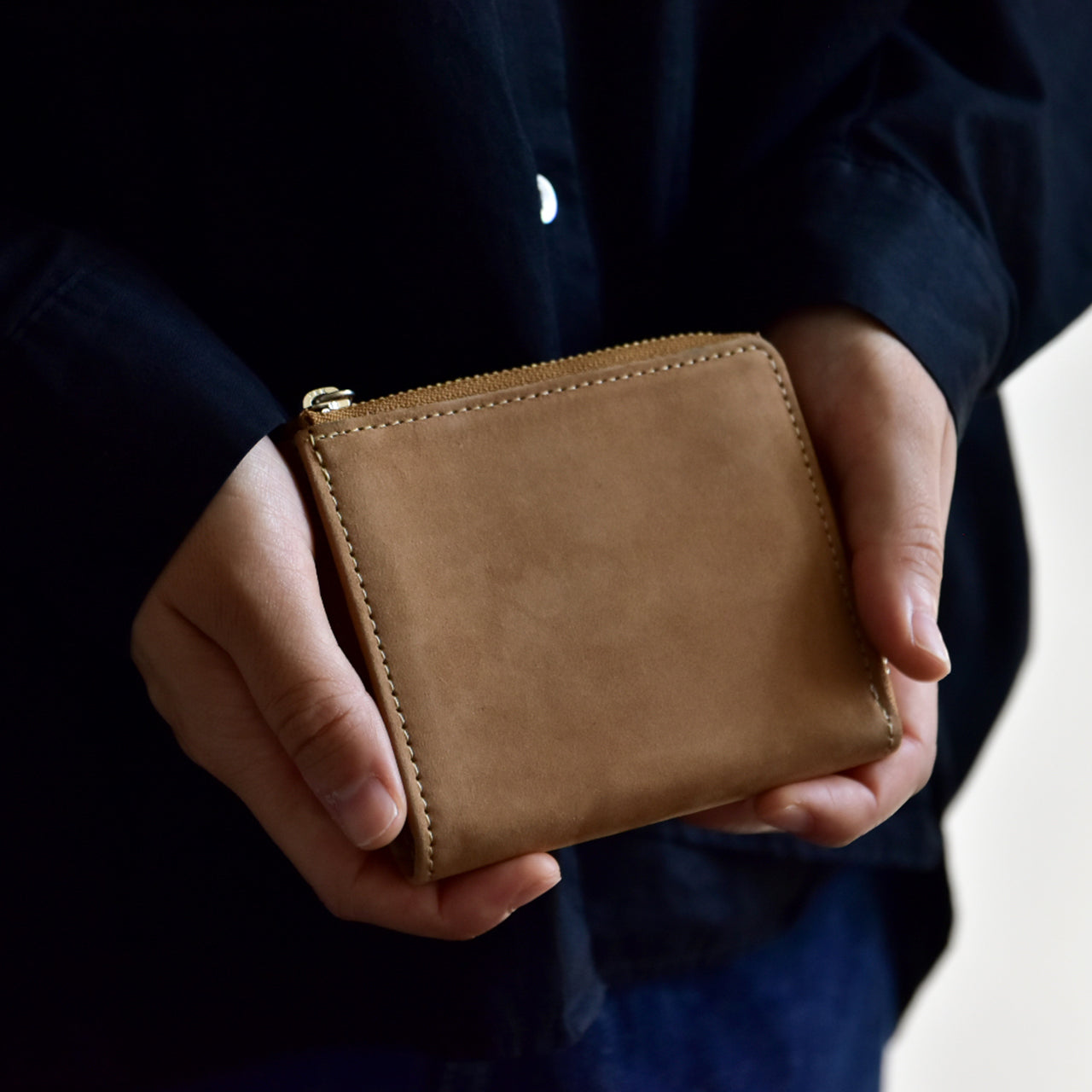 【TATUM】HALF ZIP WALLET / ハーフジップウォレット