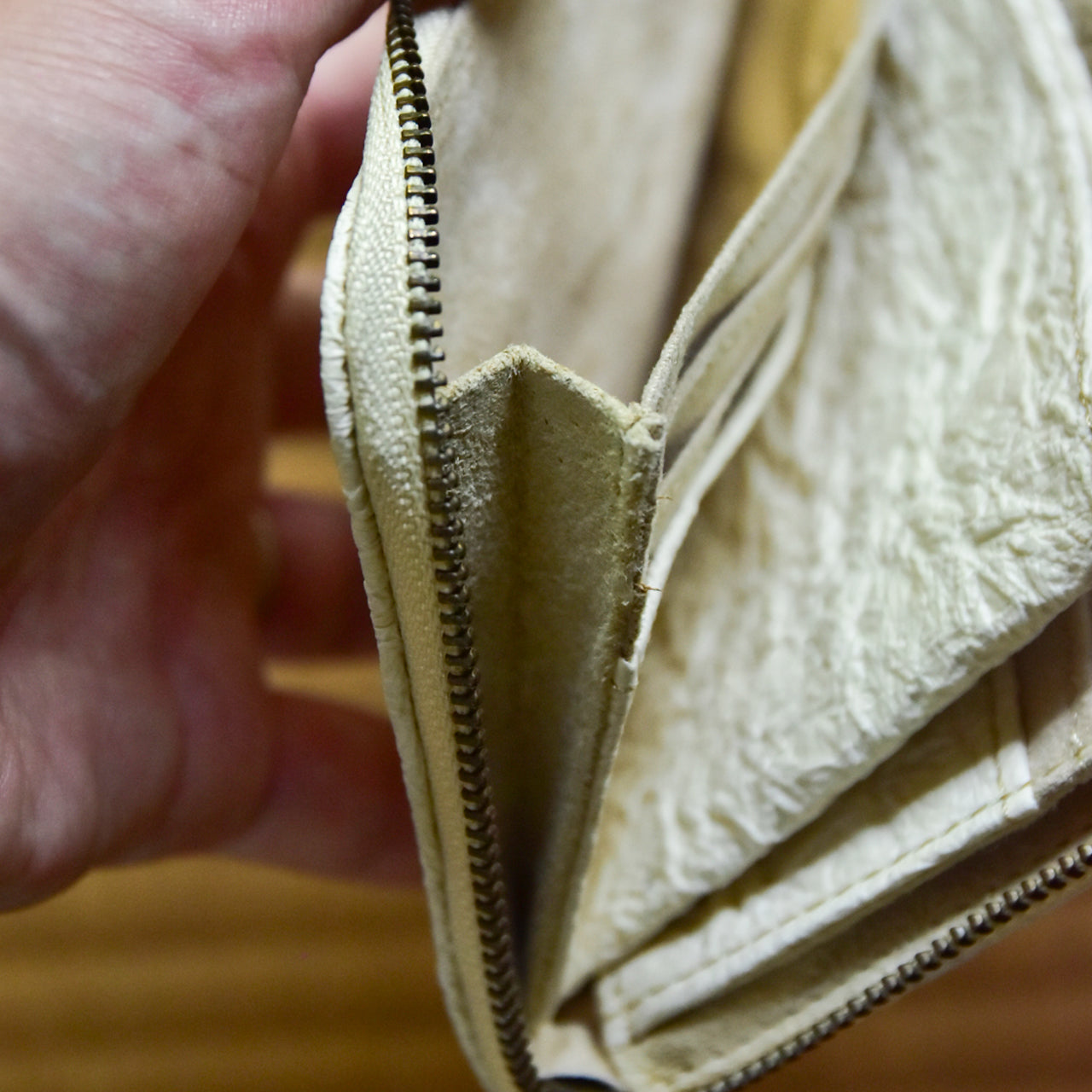 【WASHI】HALF ZIP WALLET LARGE / ハーフジップウォレットラージ