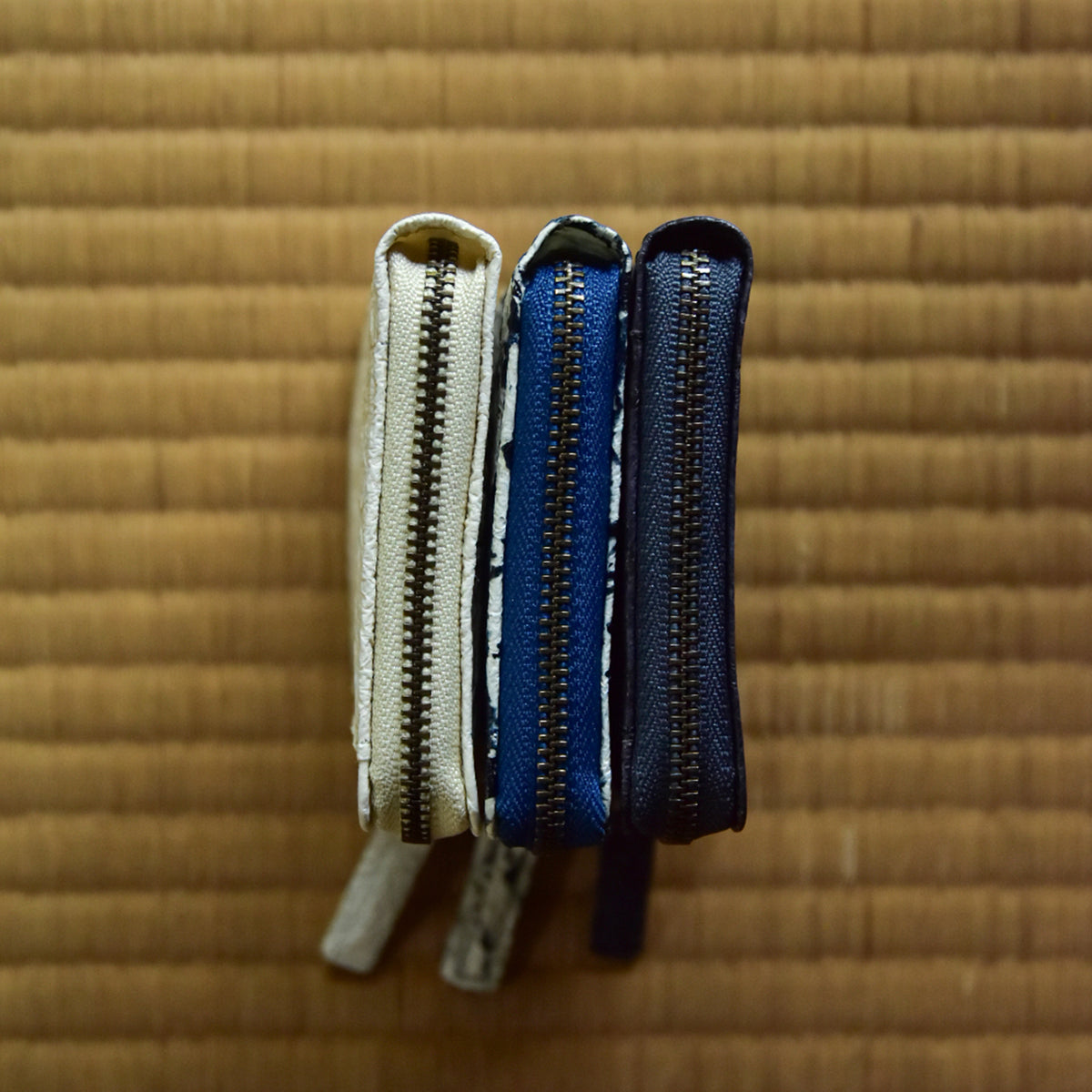 【WASHI】HALF ZIP WALLET SMALL / ハーフジップウォレットスモール