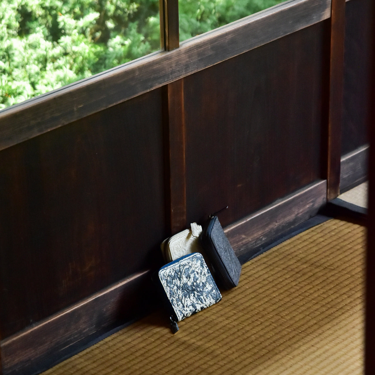 【WASHI】MINI ROUND ZIP WALLET / ミニラウンドジップウォレット