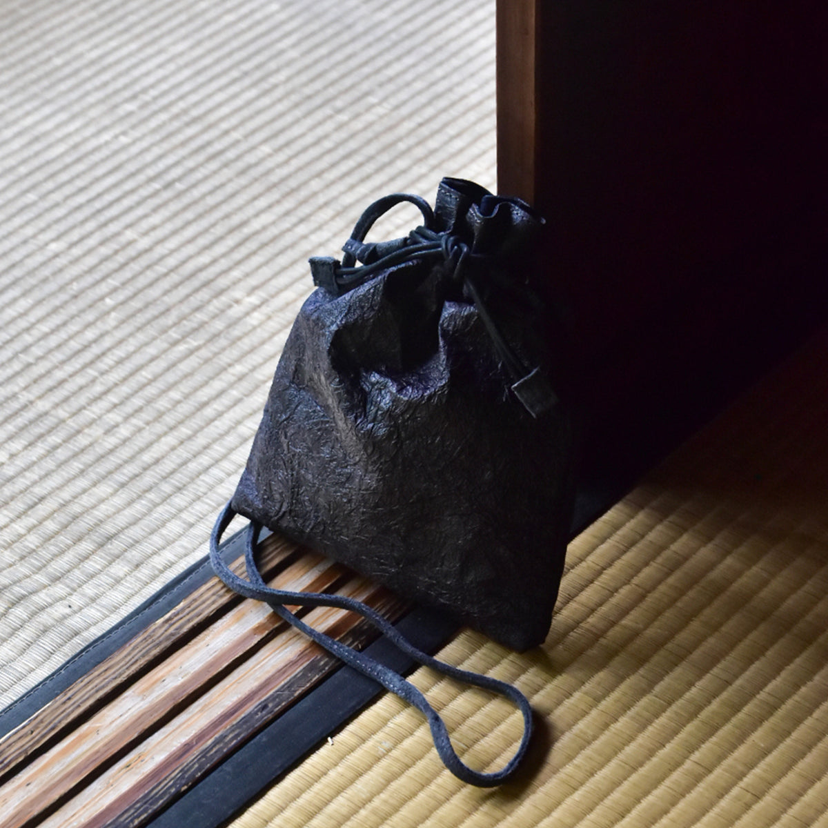 【WASHI】KINCHAKU SHOULDER / 巾着ショルダー