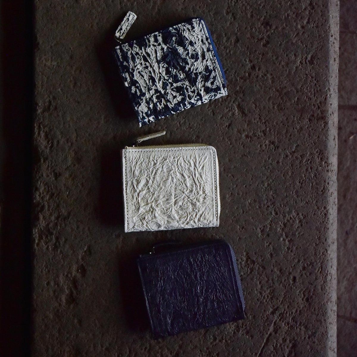 【WASHI】HALF ZIP WALLET SMALL / ハーフジップウォレットスモール