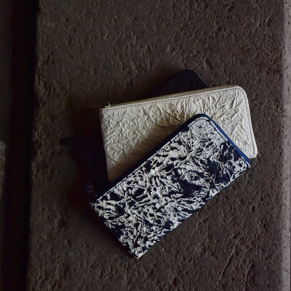 【WASHI】HALF ZIP WALLET LARGE / ハーフジップウォレットラージ
