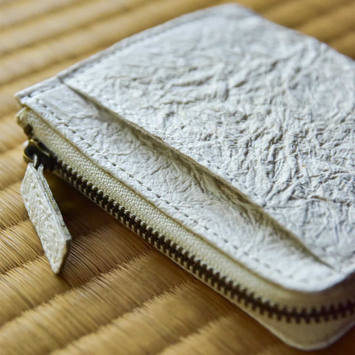 【WASHI】HALF ZIP WALLET SMALL / ハーフジップウォレットスモール