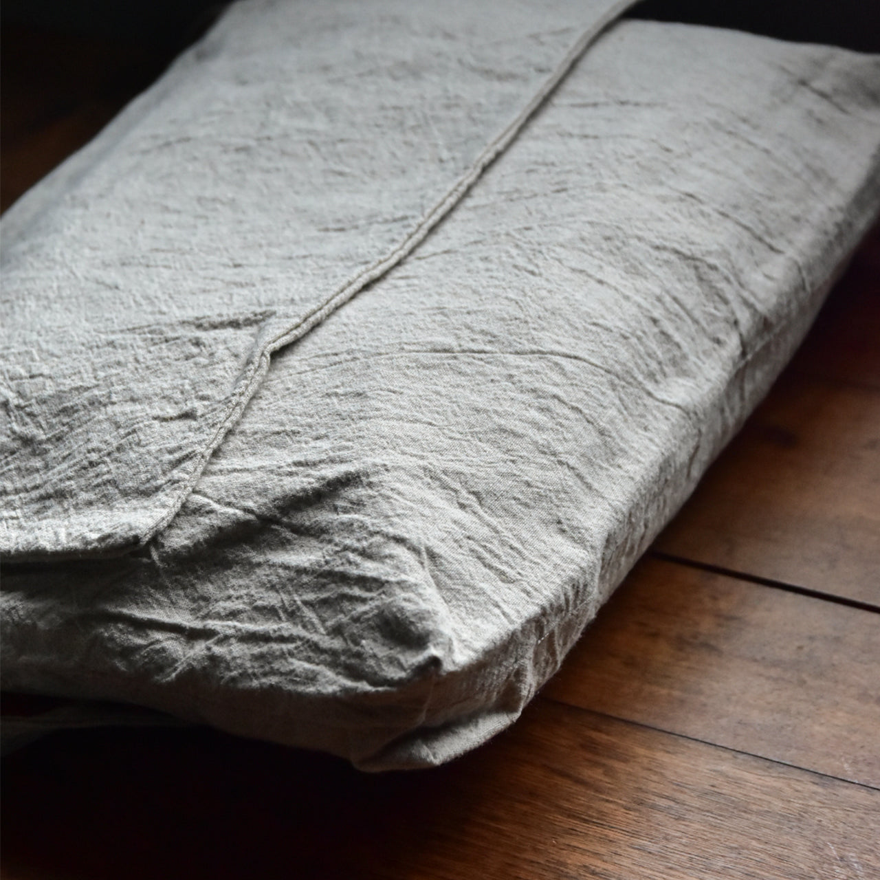 【HYBRID LINEN】Flap Shoulder L / フラップショルダー L
