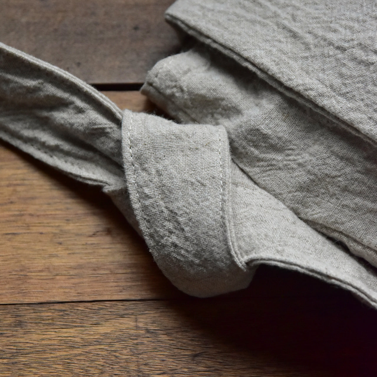 【HYBRID LINEN】Flap Shoulder L / フラップショルダー L