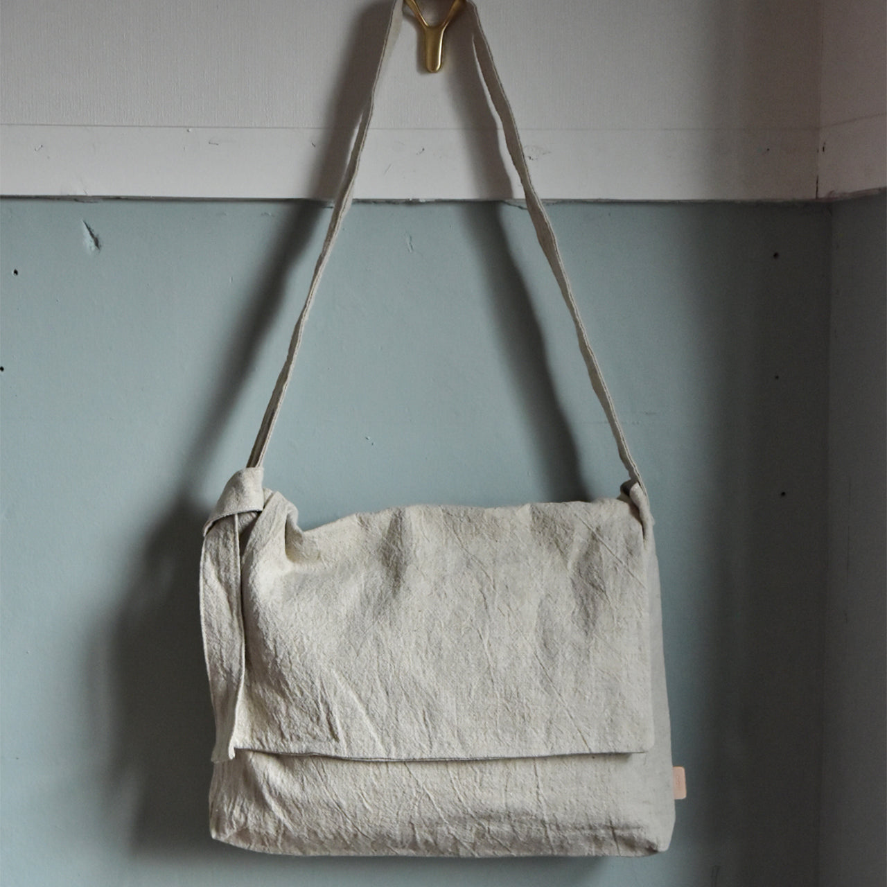 【HYBRID LINEN】Flap Shoulder L / フラップショルダー L
