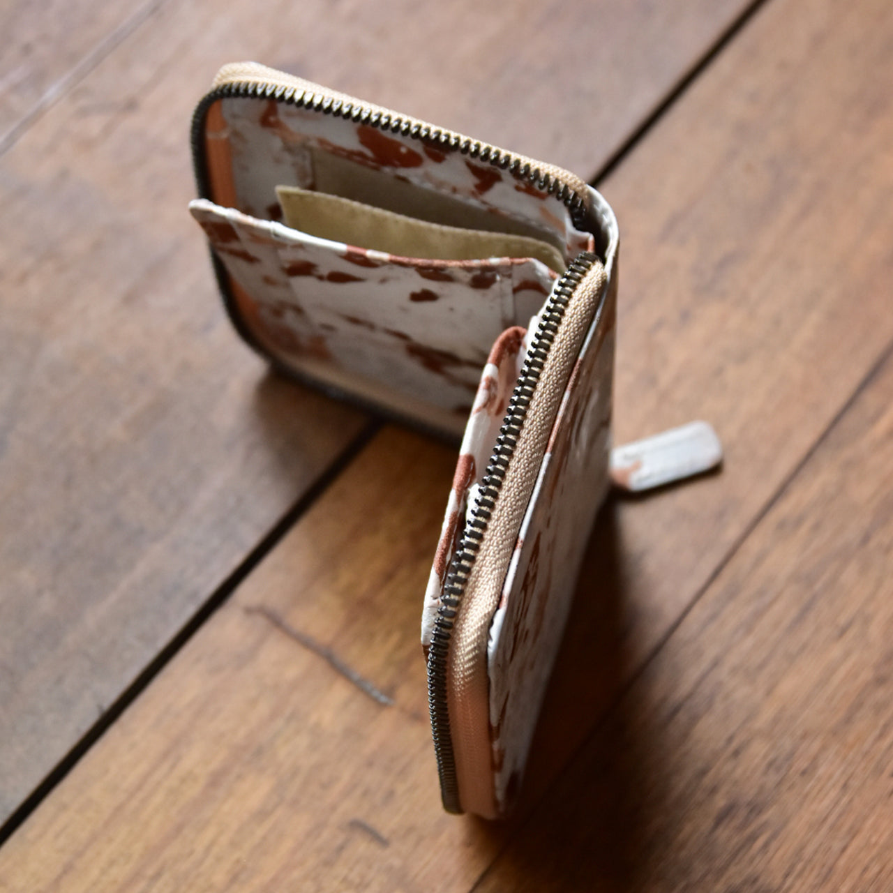 TONOKO】MINI ROUND ZIP WALLET / ミニラウンドジップウォレット