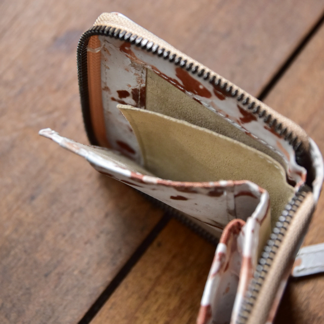 TONOKO】MINI ROUND ZIP WALLET / ミニラウンドジップウォレット