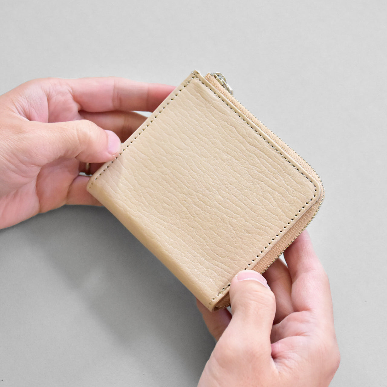 【TOKYO NUME】HALF ZIP WALLET