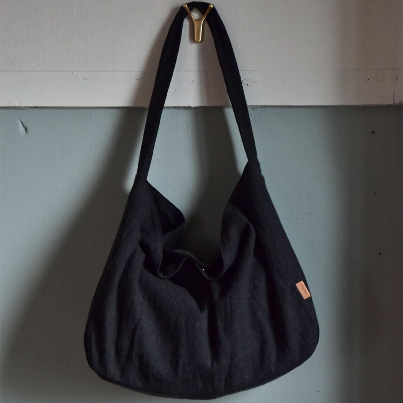 【HYBRID LINEN】Newspaper Bag L / ニュースペーパーバッグ L