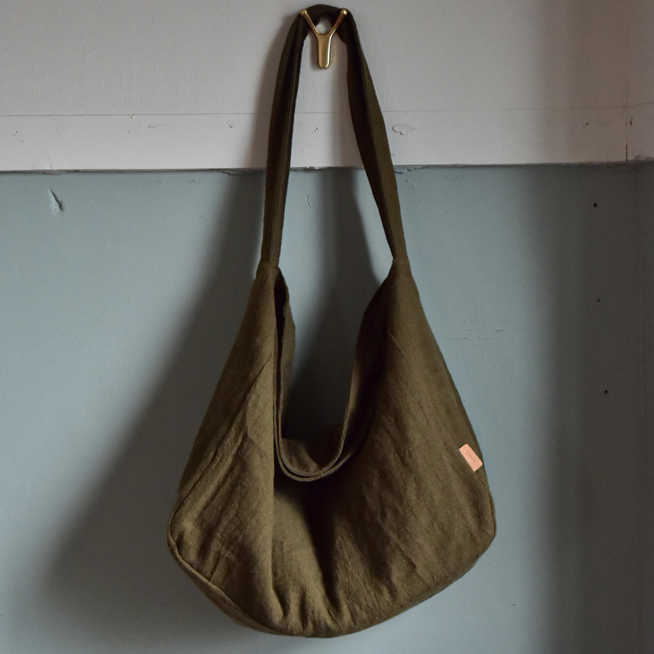 HYBRID LINEN】NEWSPAPER BAG L / ニュースペーパーバッグ L