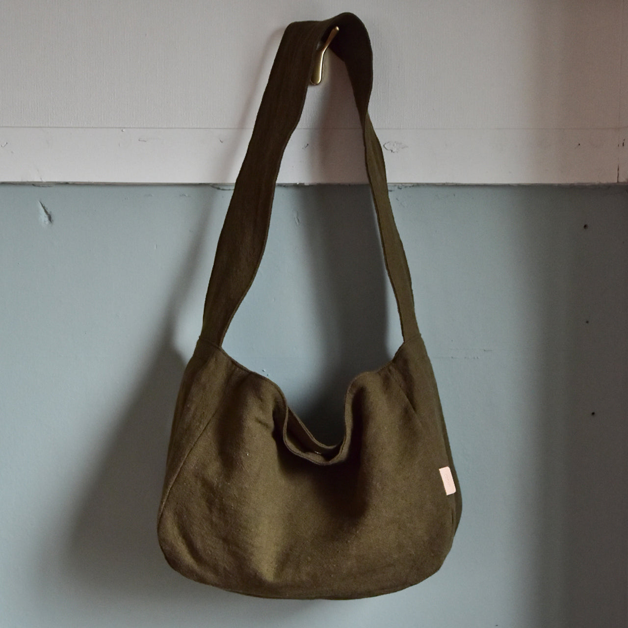 【HYBRID LINEN】Newspaper Bag M / ニュースペーパーバッグ M