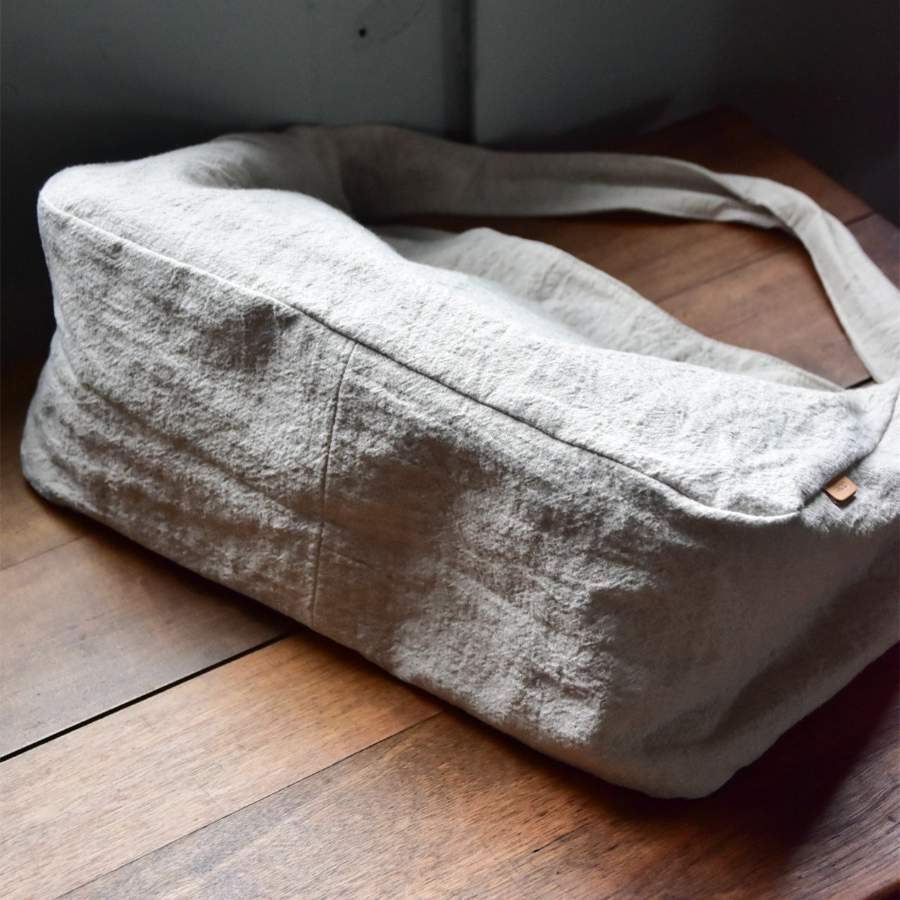 【HYBRID LINEN】Newspaper Bag M / ニュースペーパーバッグ M